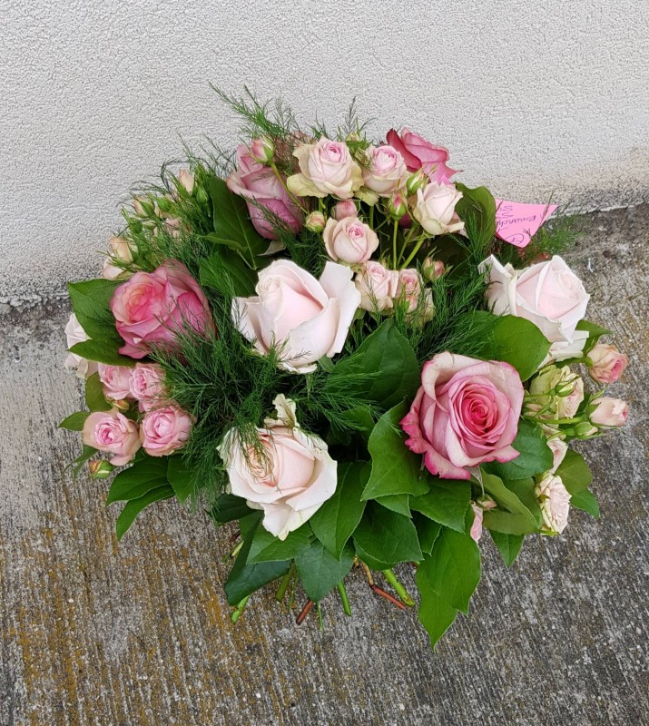 Bouquet de fleurs pour obsèques à La Tronche