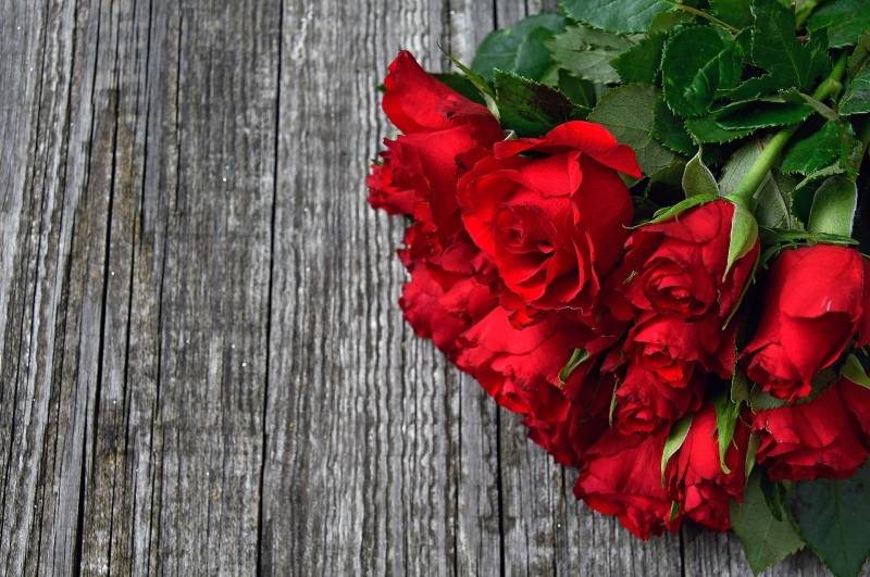 Livraison de bouquet de rose pour saint valentin grenoble